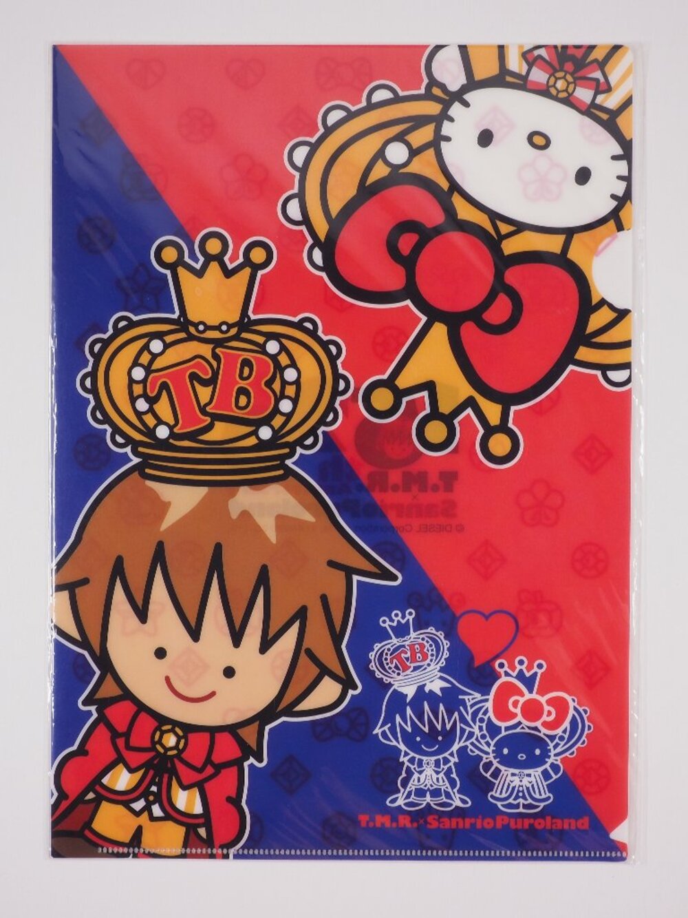 Sanrio Japan Hello Kitty Vintage Clearfile Clear File T.M.R x Puroland